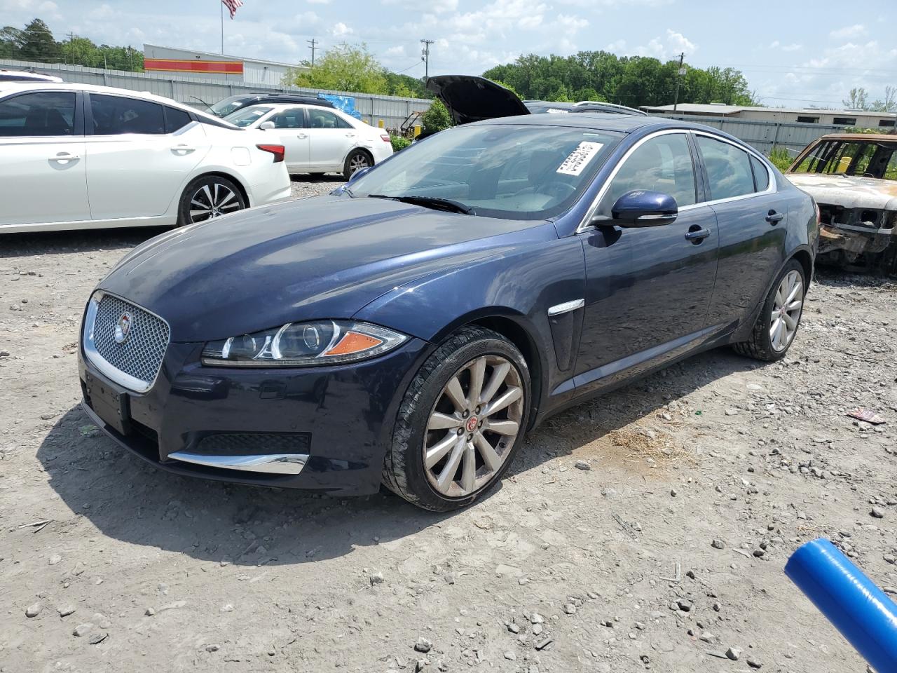 2014 Jaguar Xf за продажба в Montgomery, AL - Undercarriage