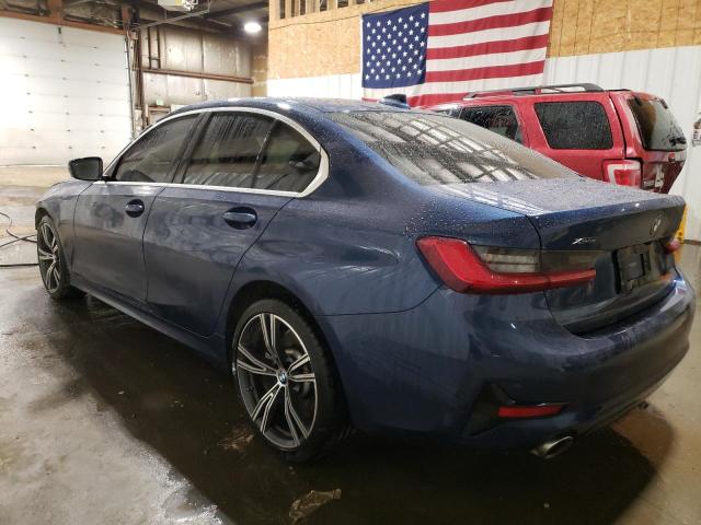  BMW 3 SERIES 2021 Синий