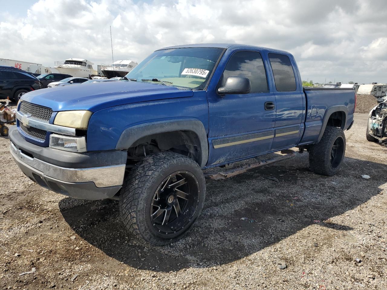 2004 Chevrolet Silverado K1500 იყიდება Houston-ში, TX - Frame Damage