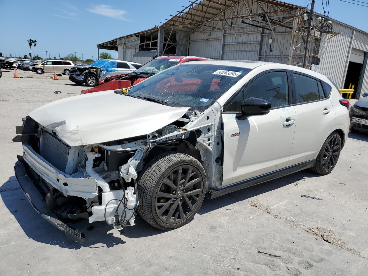 2024 Subaru Impreza Rs للبيع في Corpus Christi، TX - Front End