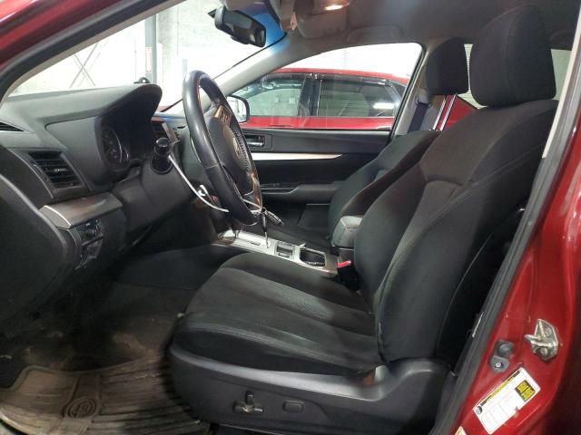  SUBARU OUTBACK 2014 Червоний