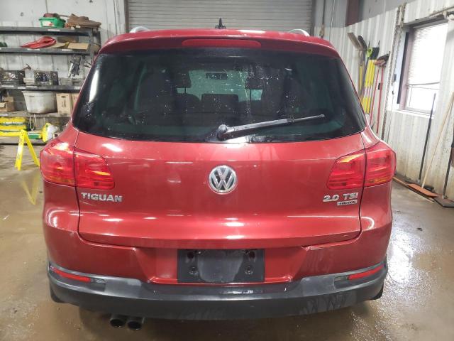  VOLKSWAGEN TIGUAN 2013 Czerwony