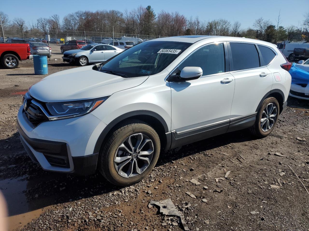 2022 Honda Cr-V Ex zu verkaufen in Chalfont, PA - Side