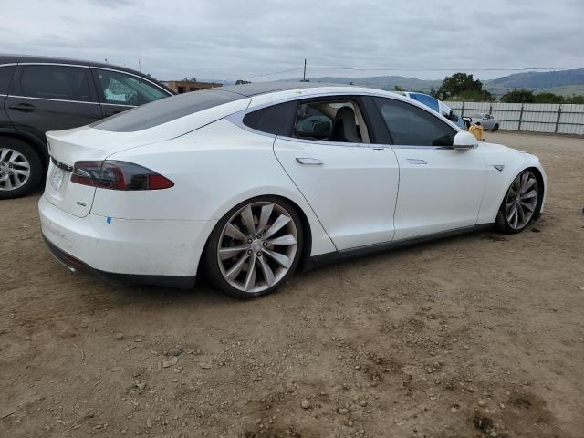 Hatchbacks TESLA MODEL S 2015 White