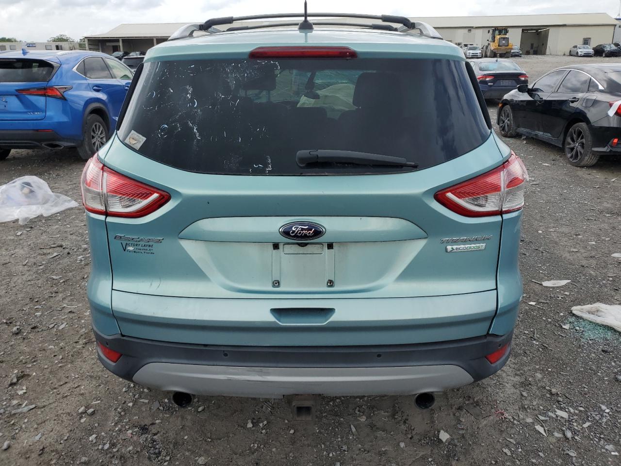 2013 Ford Escape Titanium VIN: 1FMCU0J92DUA51900 Lot: 54594015