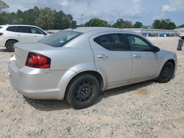  DODGE AVENGER 2012 Серебристый