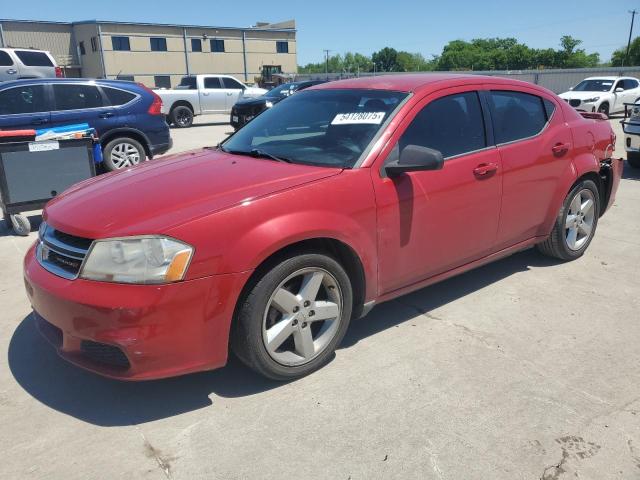  DODGE AVENGER 2014 Красный