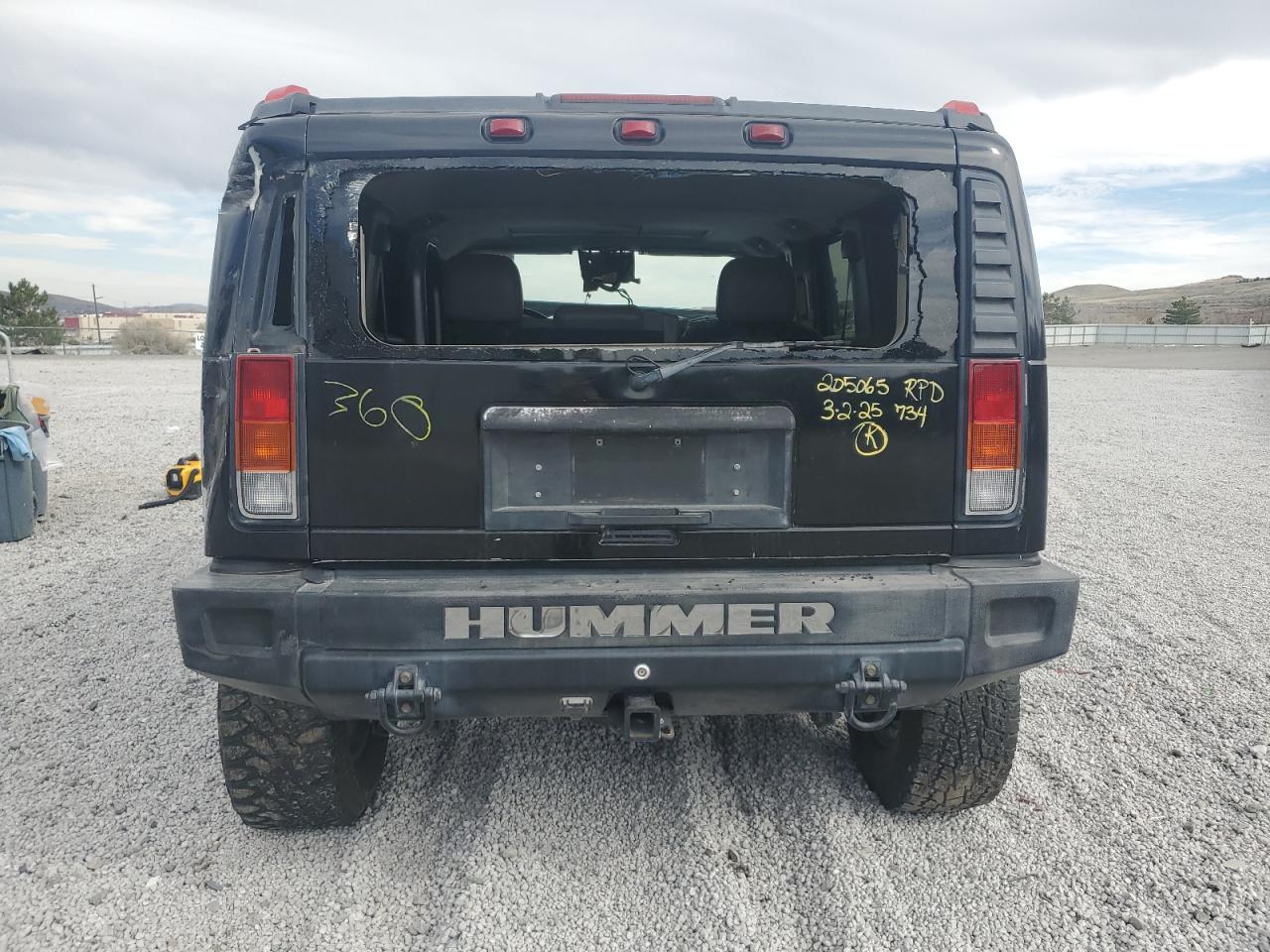2004 Hummer H2 VIN: 5GRGN23U74H100175 Lot: 52642125