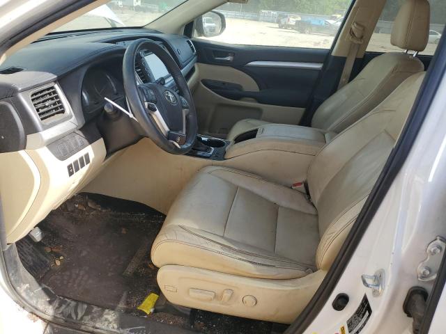  TOYOTA HIGHLANDER 2016 Biały
