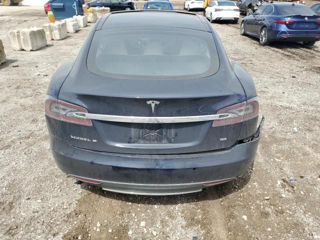  TESLA MODEL S 2014 Синий