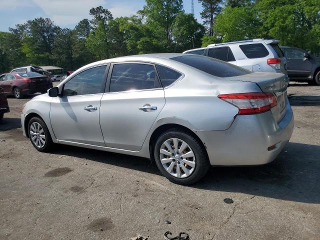 Sedans NISSAN SENTRA 2014 Srebrny