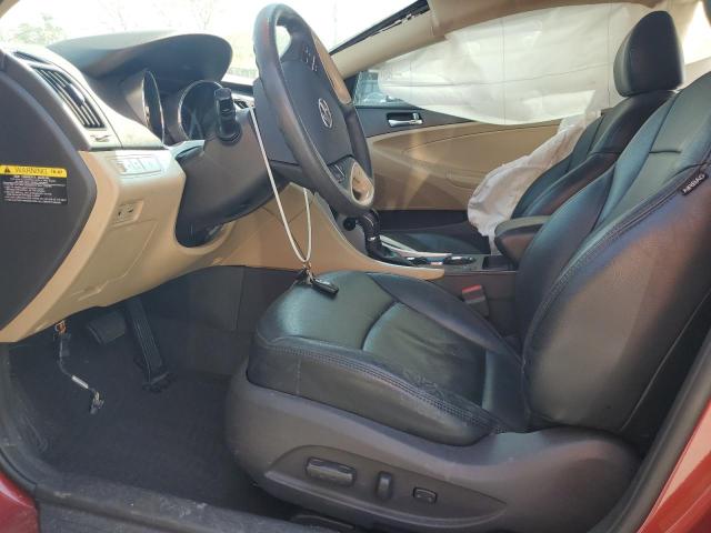 Sedans HYUNDAI SONATA 2013 Czerwony