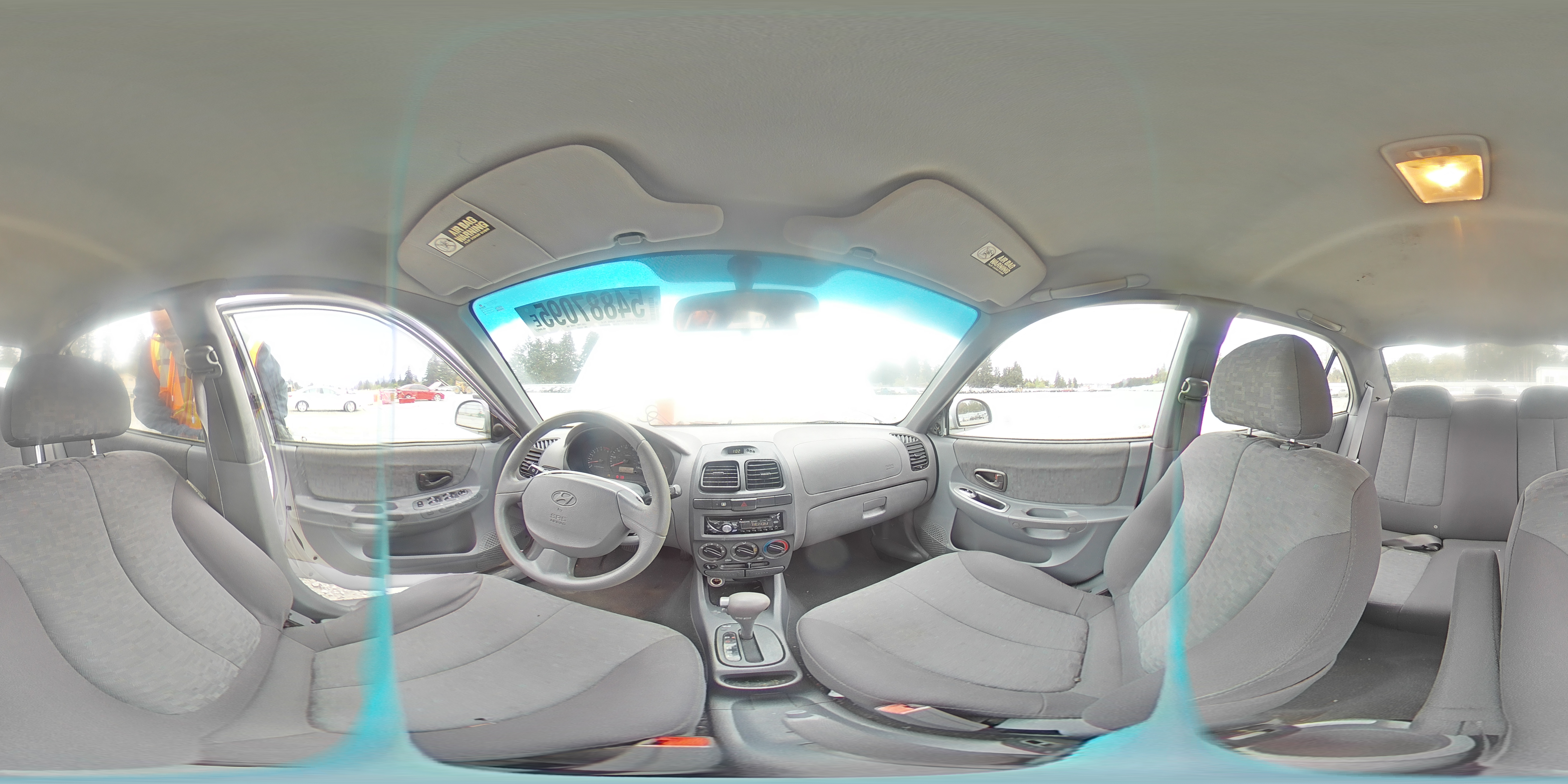 2005 Hyundai Accent Gl VIN: KMHCG45C75U639281 Lot: 54887095