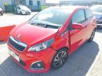 2017 PEUGEOT 108 ALLURE for sale at Copart CHESTER