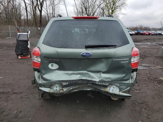 Паркетники SUBARU FORESTER 2016 Зеленый