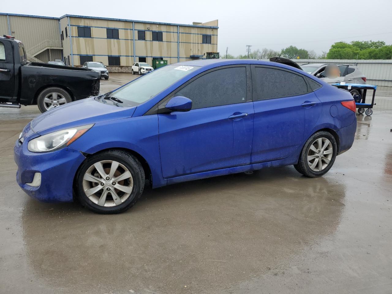 2012 Hyundai Accent Gls en Venta en Wilmer, TX - Front End