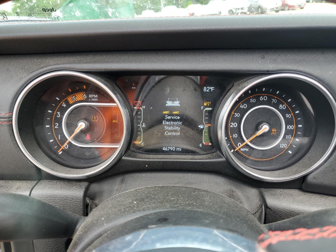 2023 Jeep Gladiator Rubicon VIN: 1C6JJTBM8PL587129 Lot: 53805935