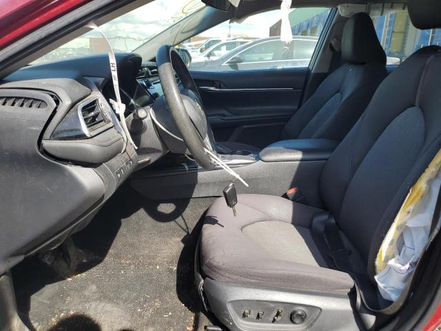  TOYOTA CAMRY 2018 Czerwony