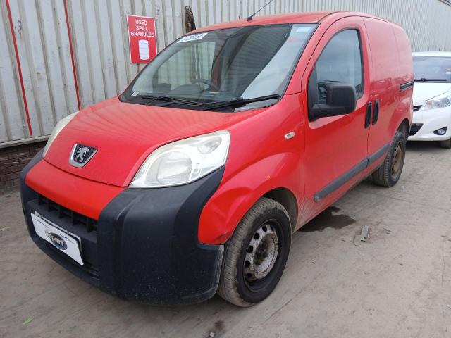 2010 PEUGEOT BIPPER S H for sale at Copart PETERLEE