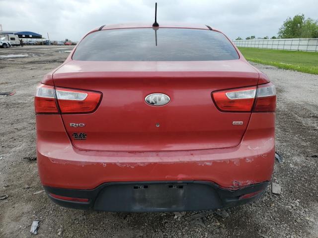  KIA RIO 2013 Czerwony