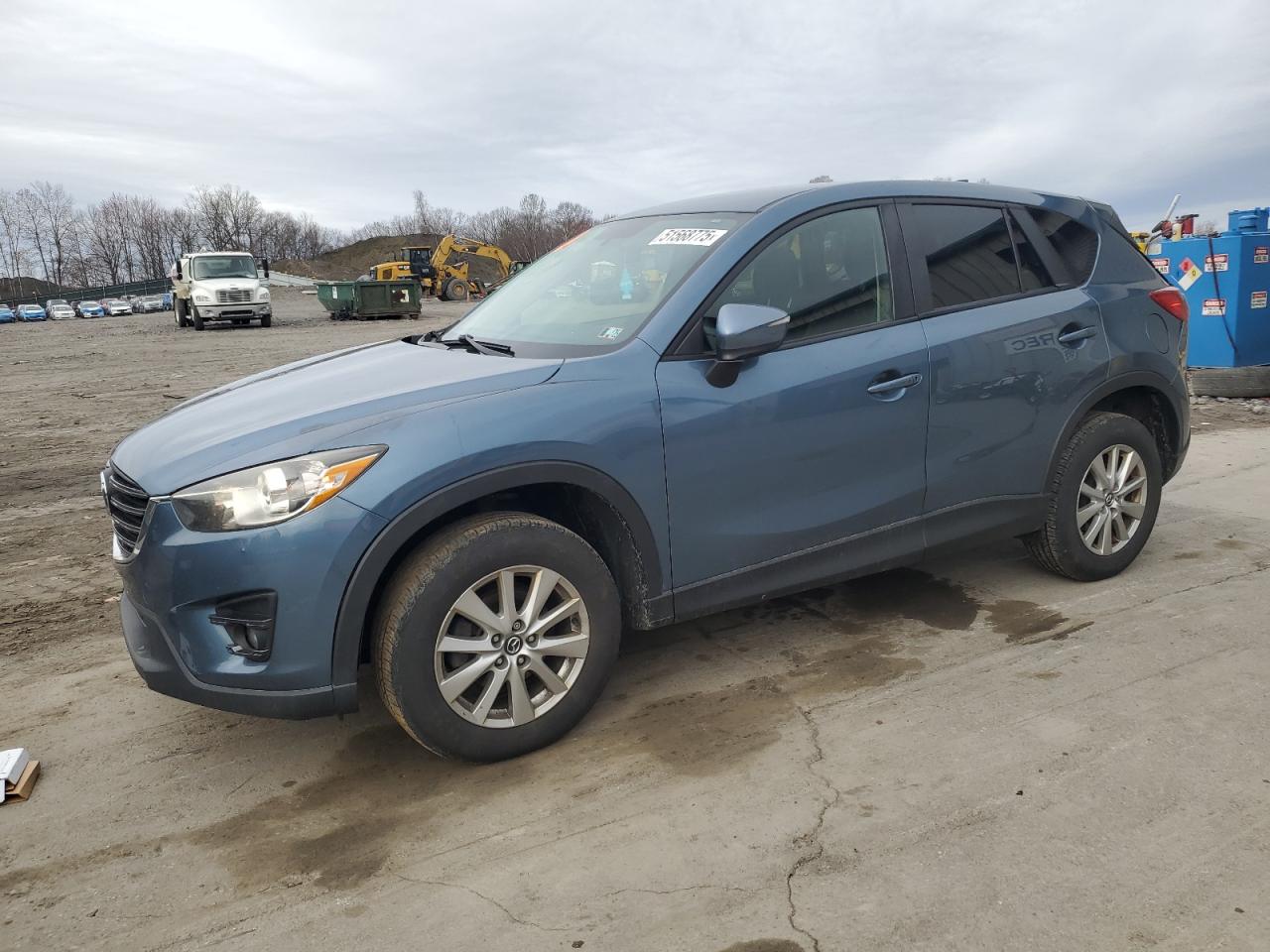 2016 Mazda Cx-5 Touring იყიდება Duryea-ში, PA - Rear End
