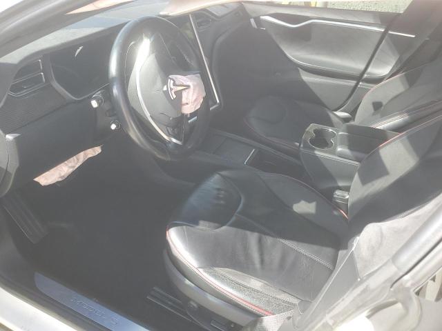  TESLA MODEL S 2014 Білий