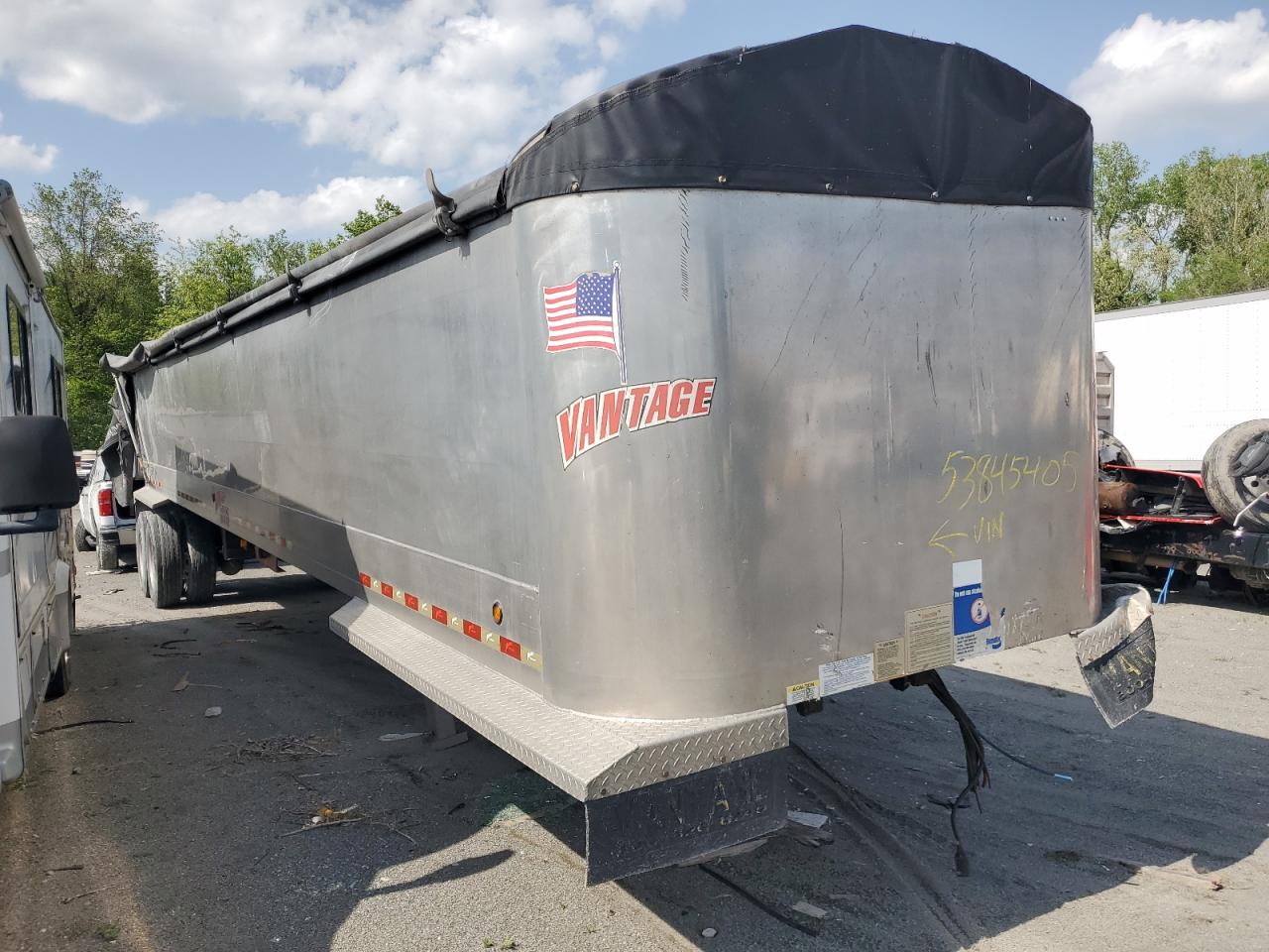 2006 Vantage End Dump Trailer for Sale in Cahokia Heights, IL - Side