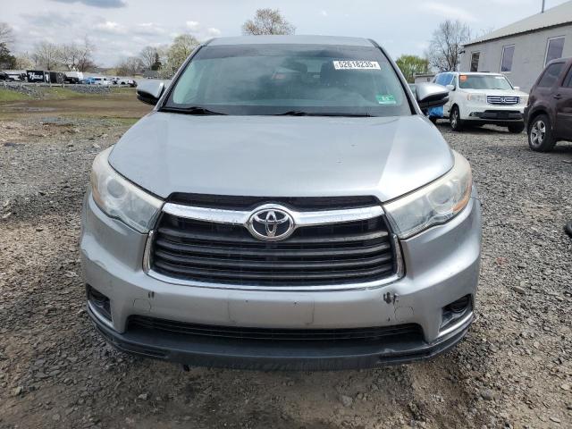  TOYOTA HIGHLANDER 2016 Srebrny