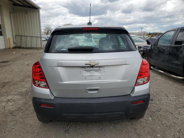  CHEVROLET TRAX 2016 Серебристый