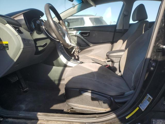  HYUNDAI ELANTRA 2012 Чорний