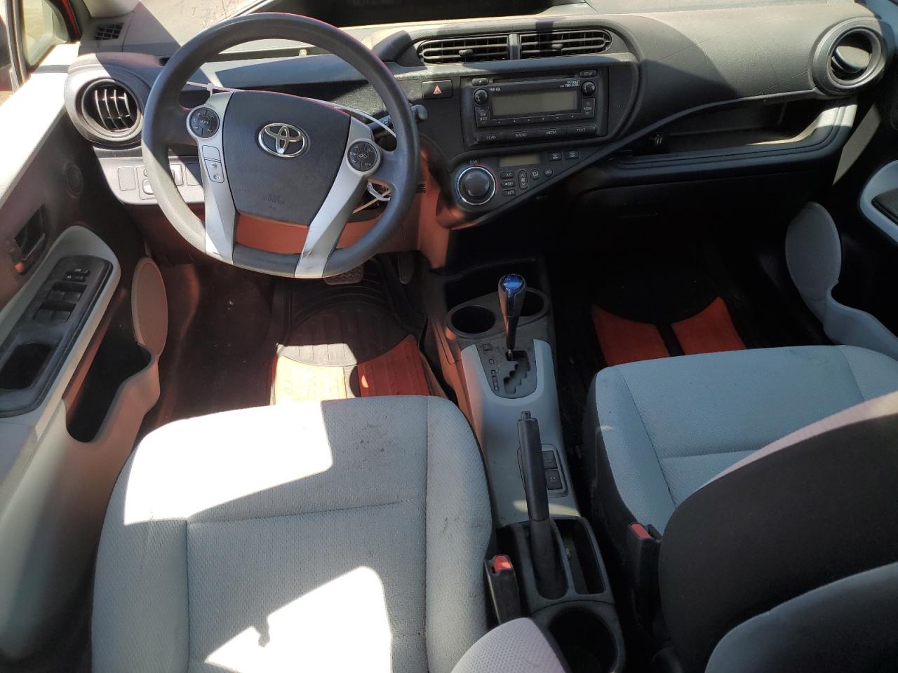 2013 Toyota Prius C VIN: JTDKDTB3XD1534368 Lot: 54012525