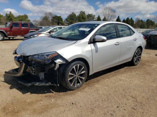  TOYOTA COROLLA 2018 Серебристый