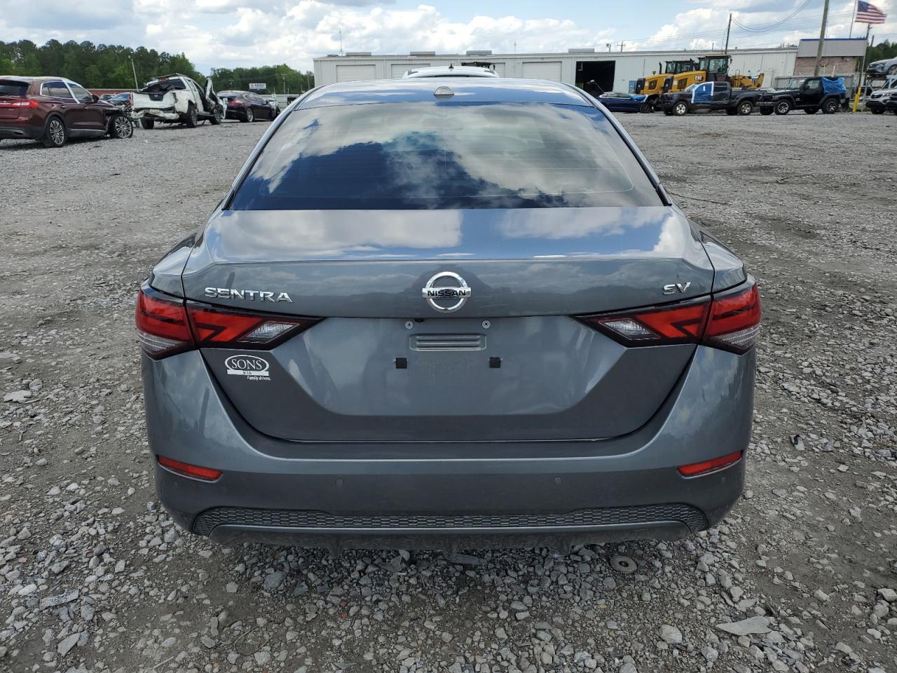 2022 Nissan Sentra Sv VIN: 3N1AB8CV7NY256527 Lot: 52893735