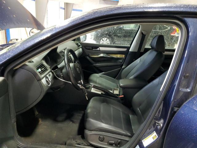  VOLKSWAGEN PASSAT 2012 Blue
