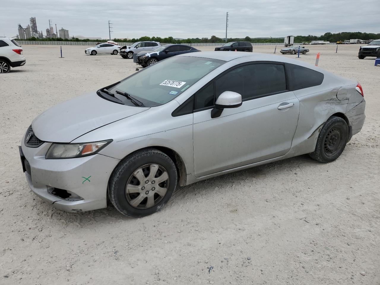 2013 Honda Civic Lx en Venta en New Braunfels, TX - All Over