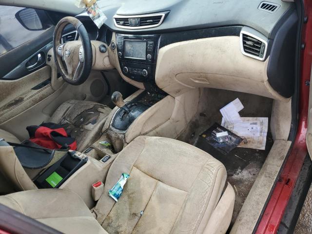  NISSAN ROGUE 2014 Червоний