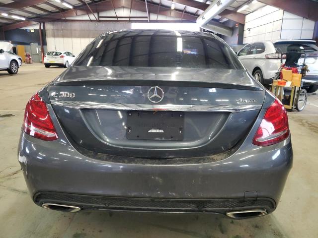 Sedans MERCEDES-BENZ C-CLASS 2016 Szary