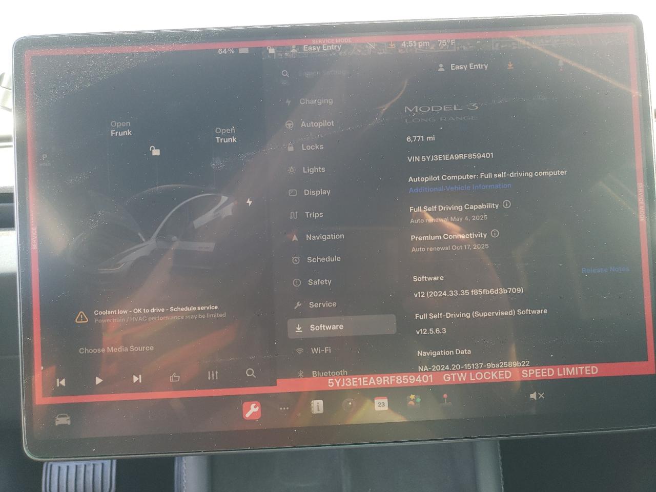 Фото: 5YJ3E1EA9RF859401 - 9