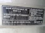 2007 Saab 9-3 2.0T на продаже в Candia, NH - Top/Roof