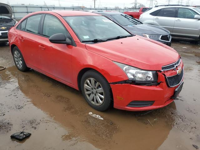  CHEVROLET CRUZE 2014 Красный