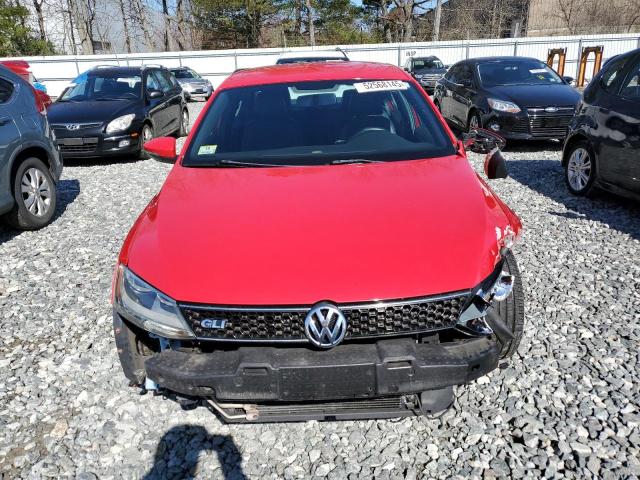  VOLKSWAGEN JETTA 2013 Червоний