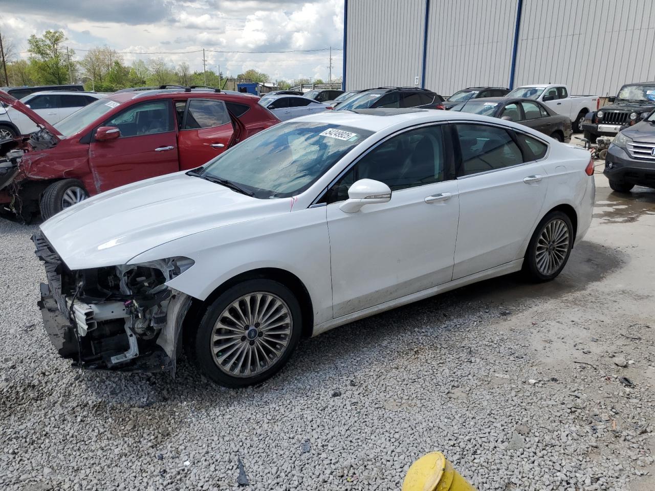 2016 Ford Fusion Titanium за продажба в Lawrenceburg, KY - Front End