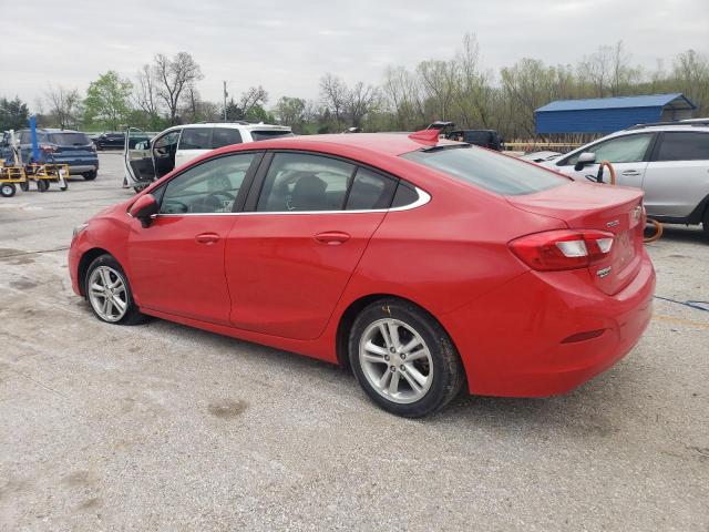  CHEVROLET CRUZE 2017 Червоний