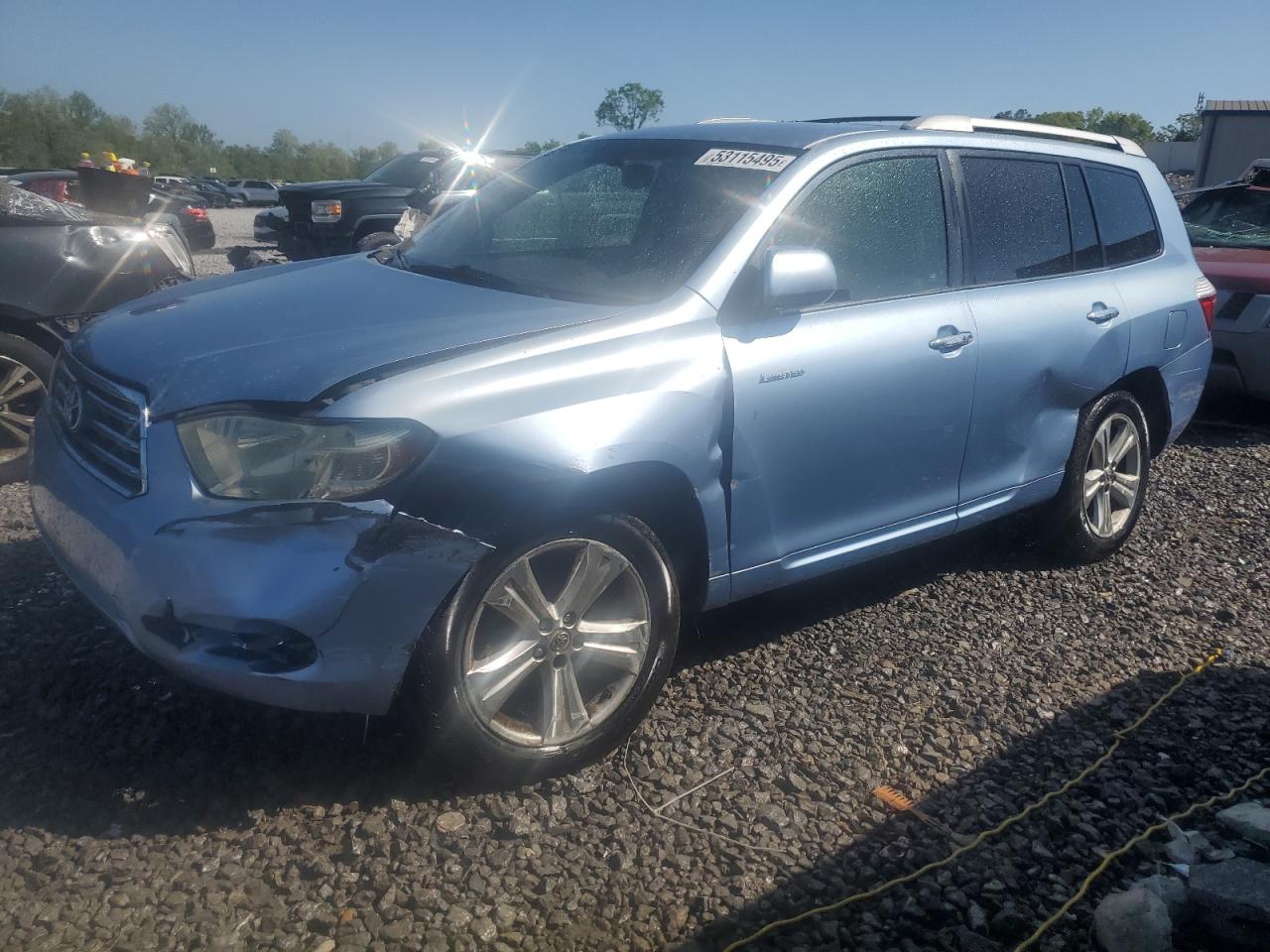 2008 Toyota Highlander Limited de vânzare în Hueytown, AL - All Over