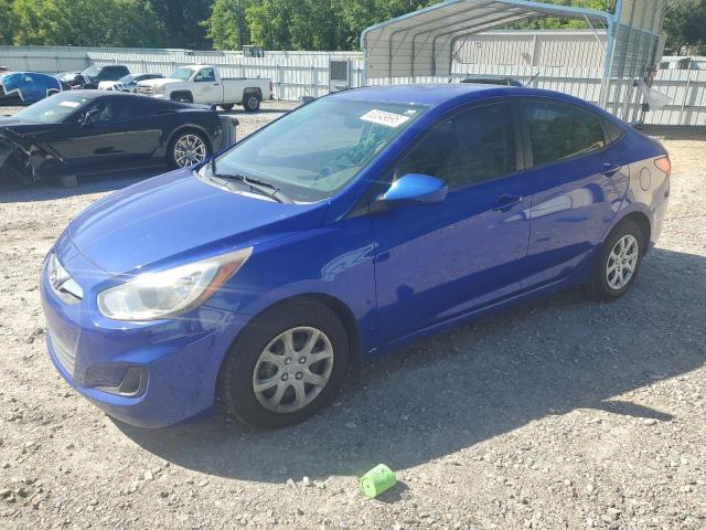  HYUNDAI ACCENT 2014 Granatowy