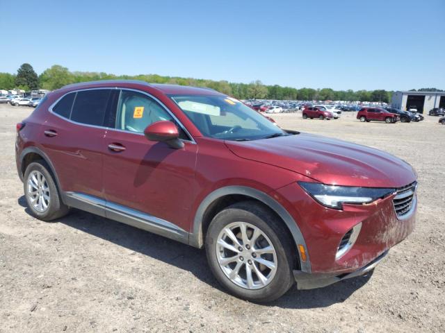  BUICK ENVISION 2021 Красный