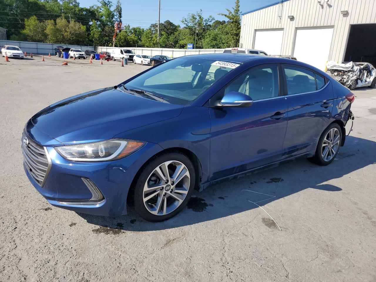 2018 Hyundai Elantra Sel for Sale in Savannah, GA - Rear End