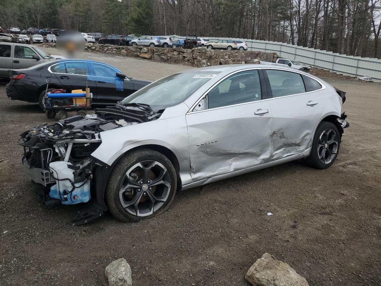 2022 Chevrolet Malibu Lt zu verkaufen in Center Rutland, VT - All Over