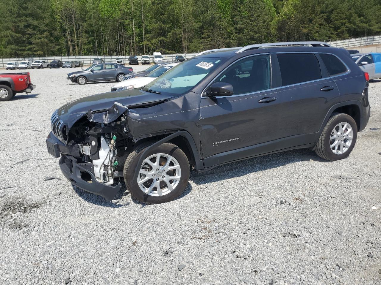 2018 Jeep Cherokee Latitude Plus de vânzare în Gainesville, GA - Front End