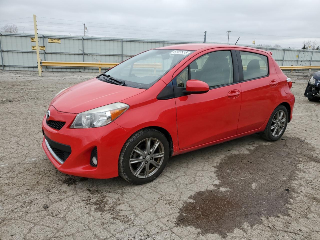 2014 Toyota Yaris de vânzare în Dyer, IN - Side